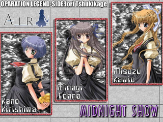 Anime group characters dress suit - different free wallpaper