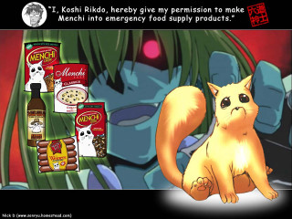 Cat food parody greenhair bottle - they free wallpaper