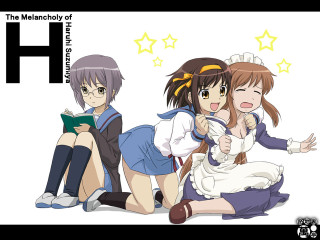 Anime girls starry background school - a couple of anime girls sitting next free wallpaper