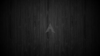 Dark wood wall white arrow - dark background free wallpaper
