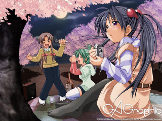 Neo dada hanami greenhair blush - the other hand free wallpaper