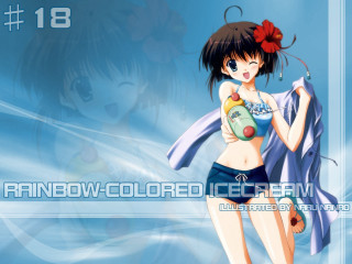 Girl bikini water towel ice - ice free wallpaper
