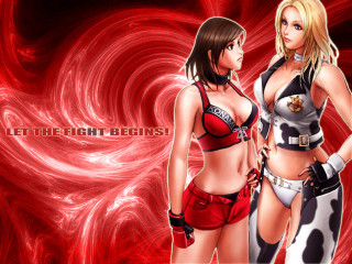 Let the fight begin final - two woman free wallpaper