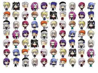 Anime characters colorful hair epic - epic scale free wallpaper