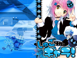 Pink hair blue dress alice - a girl free wallpaper for desktop