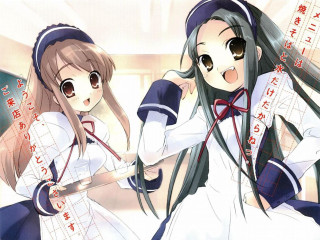 Anime girls measuring tape white - white dress free wallpaper
