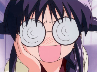 Woman glasses funnyface tongueout manga - glass free wallpaper
