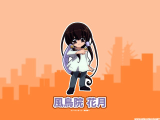 Cartoon cat portrait city chinese - anime style free wallpaper