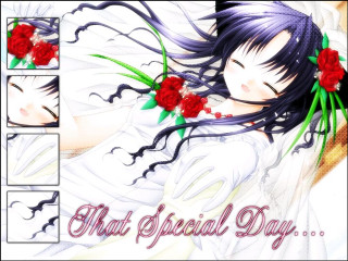 Girl flowers hair dress roses - red rose free wallpaper