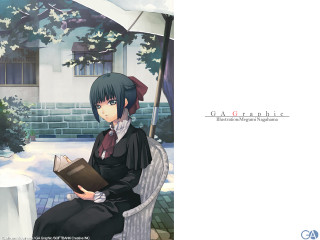 Woman sitting umbrella book house - a chair holding free wallpaper