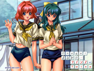 Anime girls swimsuits pool school 2 - swimsuit free wallpaper