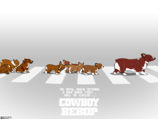 Dogs cowboy bebop surrealism western - adam manyoki free wallpaper