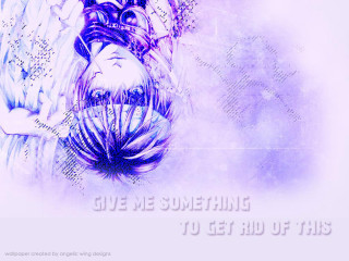Purple white quote art alice - picture free wallpaper