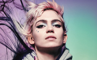 Woman pink hair makeup hoodie - christen dalsgaard free wallpaper