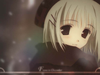 Anime girl white hair sad - white hair free wallpaper