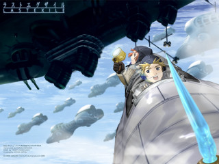 Man plane sword gun space - ed benedict free wallpaper