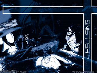 Blue hat gun skull baioken - his hand and a skull free wallpaper