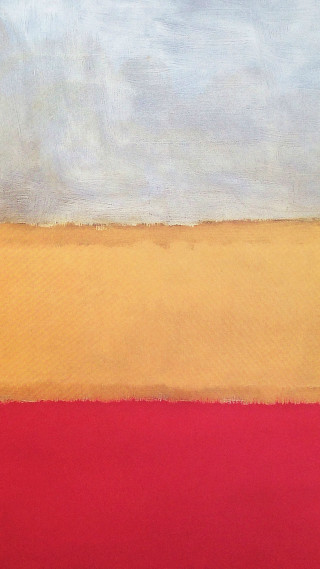 Red yellow stripe blue sky - paper texture free wallpaper