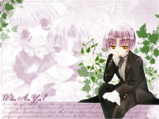 Anime character bench ivy purple - a purple background behind free wallpaper