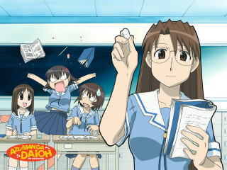 Girl classroom hands up books - other girl free wallpaper