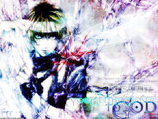 Aya goda anime black white 2 - a anime character free wallpaper