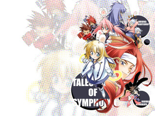 Anime characters colorful varied expressions - different free wallpaper