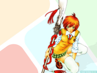 Girl sword bird school uniform - a sword and a bird free wallpaper