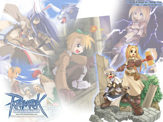 Anime characters armor blonde brown - rayonism free wallpaper for desktop