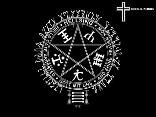 Pentagramus hellsing cross gothic occult - occult free wallpaper