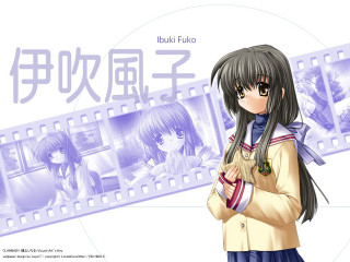 Doki fuko girl schooluniform animefilm - figurativism free wallpaper