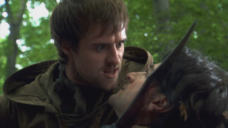 Man sword dog woods forest - andrei rublev free wallpaper