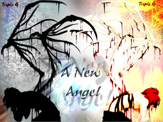 Gothic angel blood tree silhouette - a picture of a tree free wallpaper