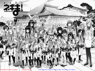 Anime girls building rayonism manga - a group of anime girls free wallpaper