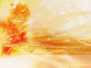 Yellow background orange sunset silhouette - a picture of a person free wallpaper