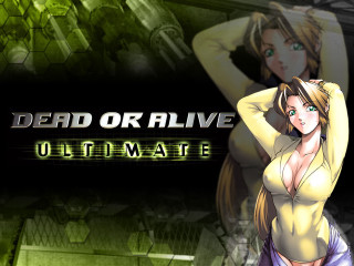 Yellow shirt girl green background - her arm behind her head free wallpaper