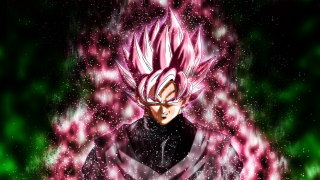 Dragon ball character green background - a black jacket free wallpaper
