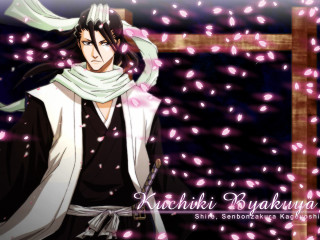 Baioken eishun male portrait sakura - black shirt free wallpaper