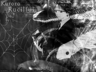 Gothic man spiderweb mosaic suit - a mosaic free wallpaper