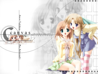 Anime girls sitting kyoto animation 2 - a wallpaper free wallpaper
