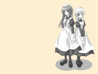 Anime girls white dresses yellow - white dress free wallpaper