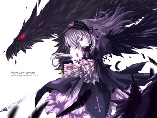 Woman sword wings demon alice - a sword free wallpaper for desktop