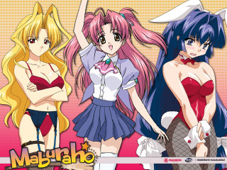 Anime girls longhair sailoroutfit bunnyears - a screenshot free wallpaper