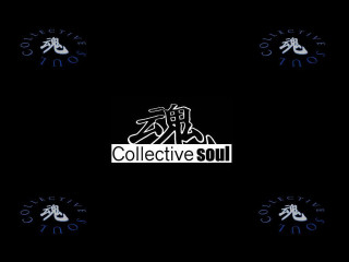 Black background clock collective soul - solo free wallpaper