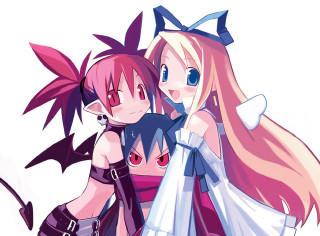 Anime girls cat ears bow - a cat ear free wallpaper