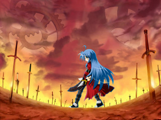 Desert cartoon sword elysium fire - a sky background free wallpaper for desktop