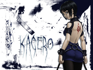 Woman sword graffiti gothic portrait - graffiti free wallpaper