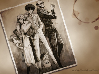 Man women formal coat hat - a detailed drawing free wallpaper