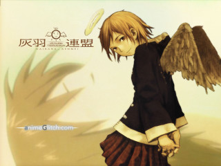 Girl angel wings wall messages - an angel free wallpaper