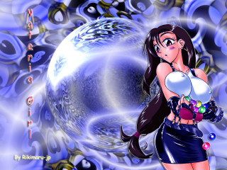 Woman black skirt brown eyes - a short skirt free wallpaper for desktop