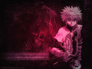 Anime character pinkshirt blackpants redlight - a pink shirt free wallpaper